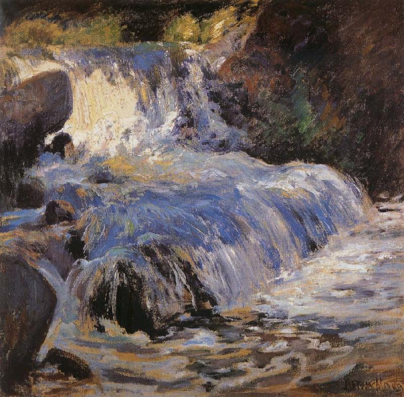John Henry Twachtman THe Waterfall oil painting picture